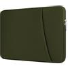 HEDUGO Custodia a Manica per Laptop con Tasca per Accessori Compatibile con MacBook Air/Pro da 13 a 14 Pollici Custodia Imbottita Protettiva Antiurto per Computer Pc Portatile da 13"a 14"