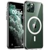 TOCOL Cover Magnetica per iPhone 11 Pro 5,8 Pollic, Compatibile con MagSafe, Senza Ingiallimento, Trasparente