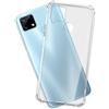 mtb more energy® Custodia Soft Armor per Realme C15, Realme 7i (6.5'') - Angoli rinforzati - Protezione della Fotocamera - TPU da 1,5 mm - Anti Shock Cover Case