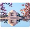 ELLENNE - Tappetino Mouse - USA Washington America Jefferson Memorial | Panorama Città Mondo Foto - Mousepad 24x20cm per PC, Ufficio, Gaming e Laptop (USA - W.D.C. 1)