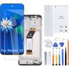 H&LYCYJ Display Schermo per Redmi 10 con cornice | Wear toolkit，IPS LCD，Display HD，Sostituire lo schermo，Per i modelli:21061119AG 21061119DG 21061119AL
