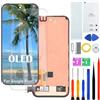 H&LYCYJ Display Schermo per Google Pixel 9 OLED con cornice | Con impronte digitali，Wear Toolkit，OLED，HD+ Display，sostituire lo schermo，per i modelli:G2YBB GUR25 G1B60