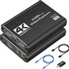 Dcyfol Scheda di acquisizione video HDMI 4K, Cam Link Game Capture Card Nintendo Switch, 1080P 60fps Audio Video USB Scheda di acquisizione per streaming/gioco/videoconferenza/insegnamento, funziona per