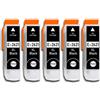 Druckerparadies 5 cartucce per stampante XL con chip e indicatore di livello dell'inchiostro per Epson Expression Premium XP-510, XP-520, XP-600, XP-605, XP-610, XP-615, XP-620, XP-625, XP-700, XP-710, XP-720, XP-800, XP-810, XP-820