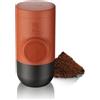 WACACO Caffettiera portatile per caffè macinato compatibile con esterno, macchina per caffè espresso a controllo manuale, macchina per caffè espresso in movimento, ultra piccola (argilla ramata)