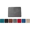 EURONOVITA' SRL Tappeto Magico Genio in Microfibra Antiscivolo Lavabile in Lavatrice - Varie Misure e Colori (Grigio, 57x200)