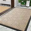 Yimobra Zerbino per esterni, zerbino resistente e duraturo per esterni, facile da pulire, idrorepellente, 120 x 80 cm, Beige chiaro