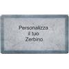 Markotex Zerbino Personalizzato 39x68 cm - Tappeto ingresso Esterno/Interno con Nome, Testo, Antiscivolo, Ultra Assorbente, Lavabile in Lavatrice, Fondo in Gomma Naturale (Pietra Azzurra, Personalizzato)