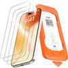 NEW'C 3 Pezzi, Pellicola Protettiva Schermo Intero per iPhone 15 Pro 6,1 pollici [Installazione Automatica], Vetro Temperato - Ultra Resistente - Adatta alla Custodia