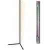OSRAM Lampada da terra ad angolo SMART+ WiFi FLOOR CORNER LED, 12W, 200lm, RGB+TW 3000-6500K, WiFi, Alexa, Nero