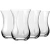 KROSNO Bicchieri da tè ed espresso doppio, set da 4, 120 ml, collezione Tea Moments - Cristallo senza piombo - Eleganti bicchieri per bevande calde, lavabili in lavastoviglie