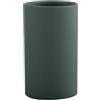 Spirella Portaspazzolino in Ceramica Tubo da 7 x 11,5 cm - Verde Scuro Opaco