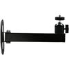 Generico Supporto Da Parete Pieghevole For Proiettore Con Vite Da 1/4 For Un Montaggio Sicuro A Soffitto E A Parete(For One arm 20cm)