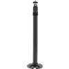 Generico Supporto For Proiettore In Alluminio Nero 40 Cm 60 Cm 80 Cm 1/4 6 Mm HY320 HY300Pro TDA6W TD80W Supporto Da Soffitto For Proiettore Supporto Da Parete(40 80cm black)