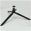 Generico Mini treppiede da tavolo portatile in plastica ABS da 19 cm con supporto a tre gambe for trasmissione in diretta di smartphone