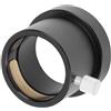 CCYLEZ Adattatore per Oculare Telescopico da T2 a 1,25 Pollici M42x0,75 Mm, Adattatore per Oculare in Lega di Alluminio con Anello di Serraggio in Ottone per Accessorio Telescopio, Interno Opaco