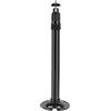 Generico Supporto For Proiettore In Alluminio Nero 40 Cm 60 Cm 80 Cm 1/4 6 Mm HY320 HY300Pro TDA6W TD80W Supporto Da Soffitto For Proiettore Supporto Da Parete(30 60cm black)