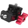 Buxuaaaa Supporto per monitor da campo con doppia vite da 1/4 per treppiede e apparecchiature video PTZ a sgancio rapido