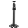 Generico Supporto For Proiettore In Alluminio Nero 40 Cm 60 Cm 80 Cm 1/4 6 Mm HY320 HY300Pro TDA6W TD80W Supporto Da Soffitto For Proiettore Supporto Da Parete(20 40cm black)