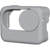 Buxuaaaa Corpo Della Macchina Fotografica Della Copertura Del Silicone Custodia Protettiva Lente Copertura Protettiva con Copriobiettivo per 360 GO 3S Accessori Della Fotocamera