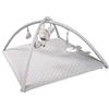 roba Tappetino da Gioco e per Palestrine roba Style, 85 x 75 cm, Arco con 5 Elementi per Neonati, Utilizzabile come Materasso per Fasciatoi, Grigio