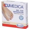 EUMEDICA Srl Prodotti Medicali Divaricatore per dita dei piedi gel toe separator s