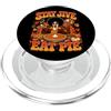 Disegni di maree e pini nomadi Stay Jive Eat Pie Retro Turchia anni '70 Divertente PopSockets PopGrip per MagSafe