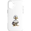 Timowo Studio Custodia per iPhone 16 Ritratto Astratto di Anatra