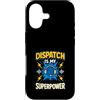 Calm Behind Chaos Dispatch Strong Apprec Custodia per iPhone 17 Polizia Dispatcher 911 Operatore Primo soccorritore