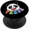 panda China animal zoo bear Himalayan ba pazzo Panda Bear PopSockets PopGrip Adesivo