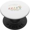Evolution of Tennis Apparel Divertente tennis stile retrò evoluzione tennis PopSockets PopGrip Adesivo