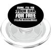 Mechanic Car Enthusiast Designs & Car Ou Correggi la tua auto gratis Car Lover Mechanic Garage Car Guy PopSockets PopGrip per MagSafe