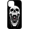 generic Custodia per iPhone 15 Plus Black Widow Spider Skull Gothic