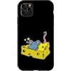 cheese milk curd milk product dairy Holl Custodia per iPhone 11 Pro Max Topo in un pezzo di formaggio