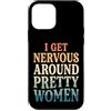 Timido Introverso Ansioso Impacciato Sin Custodia per iPhone 12 mini I Get Nervous Around Pretty Women