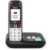 Gigaset EASY 520A -Telefono per anziani con chiamata di emergenza SOS-Tasti grandi,volume extra forte,tasti di selezione diretta,segreteria Telefonica,nero[Compatibile in DE, IT, FR, NL, BE, CHE, AUT]