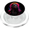 Funny Cryptid Squatch Humor Men Women Ki Occhiali da sole retrò Sasquatch Bigfoot Wilderness Legend PopSockets PopGrip per MagSafe