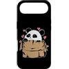 panda China animal zoo bear Himalayan ba Custodia per iPhone Air Panda Bear in una scatola di cartone