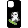 panda China animal zoo bear Himalayan ba Custodia per iPhone 12/12 Pro Panda Bear Skateboard