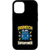 Calm Behind Chaos Dispatch Strong Apprec Custodia per iPhone 12/12 Pro Polizia Dispatcher 911 Operatore Primo soccorritore