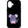 mouse elephant small cute hunting animal Custodia per iPhone 16 Topo pirata