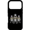 Cool 3 Hip Hop Trio Street Gold Chain Fu Custodia per iPhone 17 Pro Platypus Rap Old School Retro Streetwear anni '80 '90 Tre