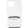 Richardson Original Vintage Retro Pride Custodia per iPhone 12 mini Nome originale Richardson Retro Hometown Richardson Original