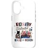 Feline & Fiction Finds Custodia per iPhone 17 Facilmente distratto da gatti e libri Reader Feline