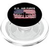 Gifts for Retired Military Teacher Retir Regalo di compleanno dell'aeronautica militare regalo di pensionamento uomo donna PopSockets PopGrip per MagSafe