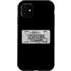 ROMYLP Roman Numerals Years License Plat Custodia per iPhone 11 2004 anno retrò divertente compleanno 22 anni