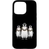 Cool 3 Hip Hop Trio Street Gold Chain Fu Custodia per iPhone 15 Pro Max Pinguino Rap Old School Retro Streetwear 80s 90s Tre
