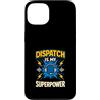 Calm Behind Chaos Dispatch Strong Apprec Custodia per iPhone 13 Polizia Dispatcher 911 Operatore Primo soccorritore