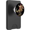 Dinosaur Chicken Outfit Divertente pollo con dinosauro Ride Costume PopSockets PopWallet per MagSafe