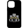 Cool 3 Hip Hop Trio Street Gold Chain Fu Custodia per iPhone 13 Pro Max Ferret Rap Old School Retro Streetwear 80s 90s Tre